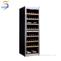 Висококачествено 180 бутилки Спраящо хладилник с черно вино